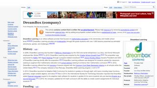 
                            12. DreamBox (company) - Wikipedia