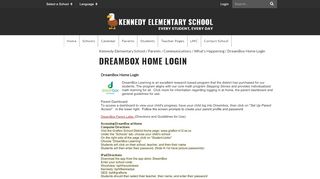 
                            10. DreamBox Home Login - Kennedy Elementary School
