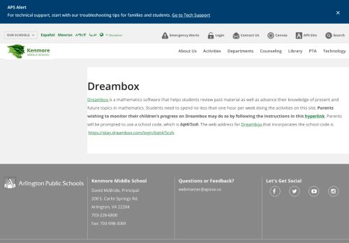 
                            11. Dreambox - Kenmore - Arlington Public Schools