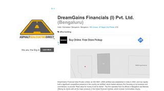 
                            12. DreamGains Financials (I) Pvt. Ltd. - Bengaluru - Wikimapia