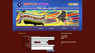 
                            6. DreamTemplate.com - Roller World of Clovis