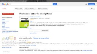 
                            12. Dreamweaver CS5.5: The Missing Manual