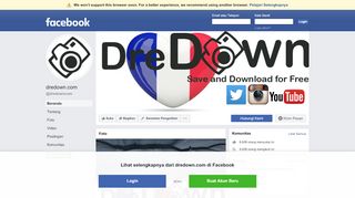 
                            12. dredown.com - Beranda | Facebook