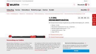 
                            13. Drehmomentschlüssel Durchsteckpilzkopf 1/2 Zoll online kaufen ...