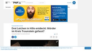 
                            4. Drei Leichen in Hille entdeckt: Mörder im Kreis Traunstein gefasst? - Pnp