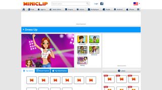 
                            7. Dress Up Games at Miniclip.com