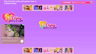 
                            9. Dress Up Games for Girls on EnjoyDressUp.com