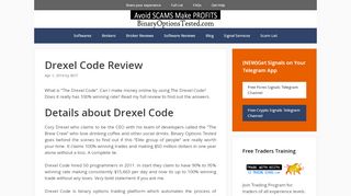 
                            2. Drexel Code Review - BO Tested