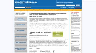 
                            10. DRIP Investing - Direct Investment Plans & Dividend Reinvestment ...