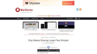 
                            10. Drip Makes Sharing Large Files Simpler – MacStories