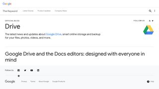 
                            10. Drive | Google Blog - The Keyword