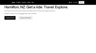 
                            13. Drive or Ride with Uber in Hamilton, NZ | Uber