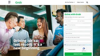 
                            3. Drive with Grab: Transport, Hitch, Taxi and Food Delivery | Grab SG