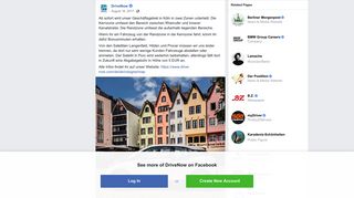 
                            10. DriveNow - Ab sofort wird unser Geschäftsgebiet in Köln in... | Facebook