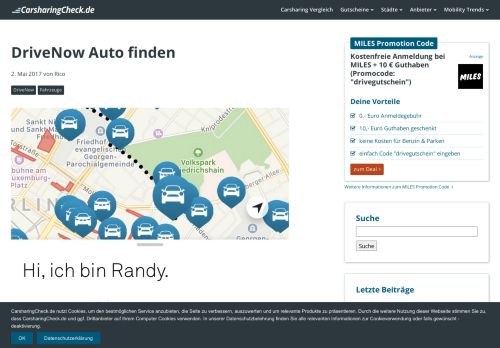 
                            10. DriveNow Auto finden - So geht es am einfachsten