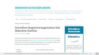 
                            7. DriveNow Registrierungsstation Sixt München Stachus