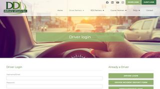 
                            12. Driver Login - Delivery Drivers Inc