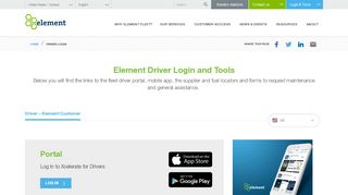
                            9. Driver Login - Element Fleet - Element Fleet Management