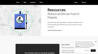 
                            11. Driver Resources in Nigeria | Uber