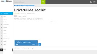 
                            2. DriverGuide Toolkit 2.0.23 - Download