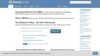 
                            1. DriverGuide