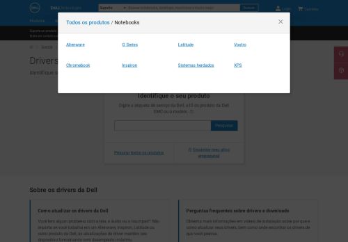 
                            13. Drivers Dell - Drivers e downloads | Dell Brasil