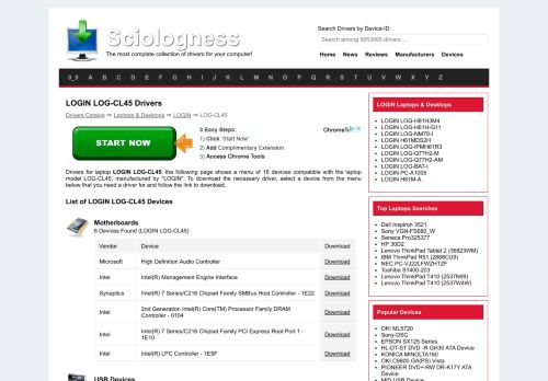 
                            12. Drivers for LOGIN LOG-CL45 - Sciologness