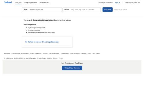 
                            10. Drivers Logisticare Jobs, Employment | Indeed.com