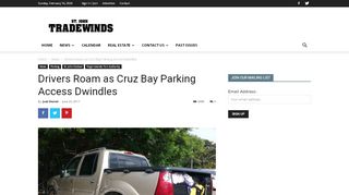 
                            11. Drivers Roam as Cruz Bay Parking Access Dwindles - St. John ...