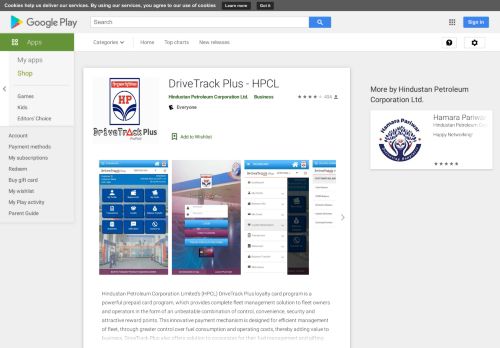 
                            4. DriveTrack Plus - HPCL - Aplicaciones en Google Play