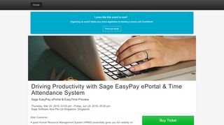
                            13. Driving Productivity with Sage EasyPay ePortal & Time Attendance ...