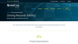 
                            13. Driving Records (MVRs) | IntelliCorp | A Verisk Business
