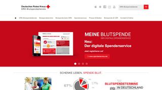 
                            2. DRK-Blutspendedienste - Startseite