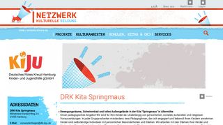 
                            9. DRK Kita Springmaus - Netzwerk Kulturelle Bildung – Datenbank für ...