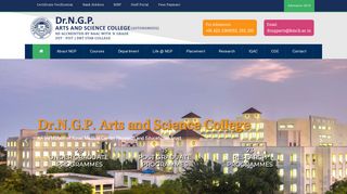 
                            5. Dr.N.G.P. Arts and Science College | Best Arts College in Coimbatore