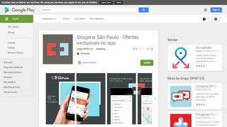 
                            11. Drogaria São Paulo - Ofertas exclusivas no app – Apps no Google Play