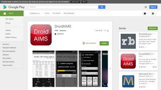 
                            6. DroidAIMS – Apps bei Google Play