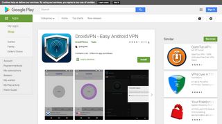 
                            10. DroidVPN - Easy Android VPN – Applications sur Google Play