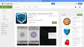 
                            12. DroidVPN - Easy Android VPN - Apps on Google Play