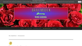 
                            11. Drollysworld - Brautmode, Beauty und mehr - Jimdo