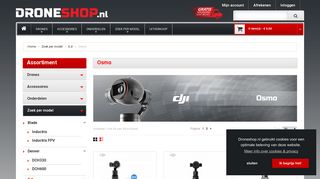 
                            6. Droneshop.nl | Droneshop.nl - DJI OSMO camera en accessoires