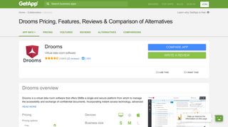 
                            10. Drooms Pricing, Features, Reviews & Comparison of Alternatives ...