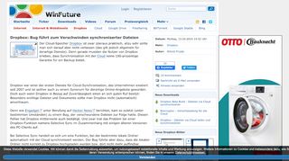 
                            9. Dropbox: Bug führt zum Verschwinden synchroniserter Dateien ...