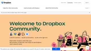 
                            9. Dropbox Community