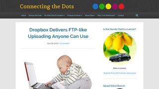 
                            6. Dropbox Delivers FTP-like Uploading Anyone Can Use - Connecting ...