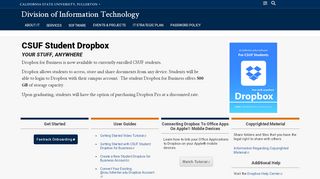 
                            8. Dropbox - Division of Information Technology | CSUF