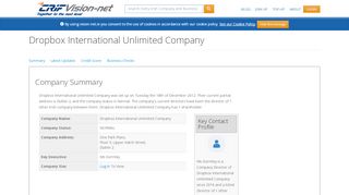 
                            7. Dropbox International Unlimited Company - Irish Company Info