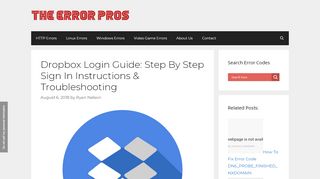 
                            4. Dropbox Login Guide: Step By Step Sign In Instructions ...