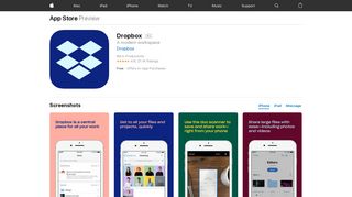 
                            4. Dropbox on the App Store - iTunes - Apple