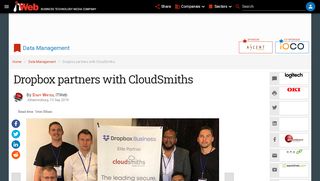 
                            12. Dropbox partners with CloudSmiths | ITWeb